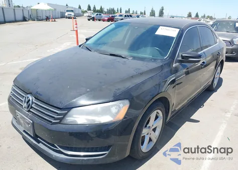 2014 Volkswagen Passat Se из США, поврежденный, VIN 1VWBT7A39EC073971